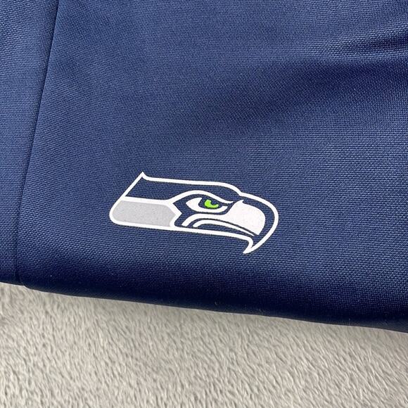 NEW Nike L Seahawks Dri Fit NFL Blue Straight Leg Relaxed Sweatpants Pockets - Picture 4 of 16